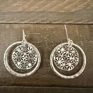 Elegant Silver Dangle Earrings